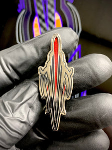 LE 20 “Vader” Dagger pinstripe pin