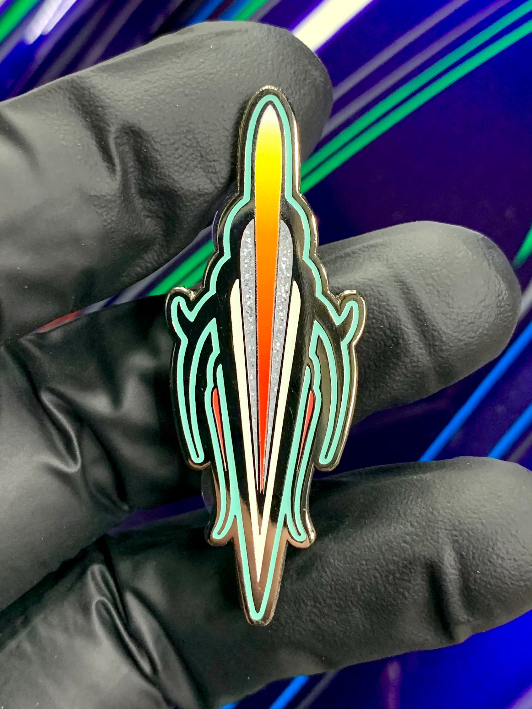 52 激レア 80s MOMENTODUE Stripe TailoredJKT LE 80 “HOT ROD” Dagger pinstripe pin – Crunchy Fingers