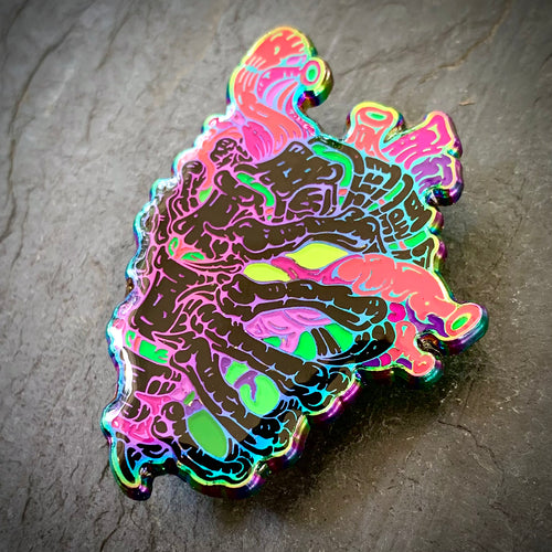 LE 45 “Dark” Heart pin
