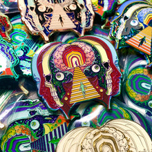 Load image into Gallery viewer, Misfit “Open Mind” B+ grade pin (blind bag)