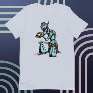 Robot Sandwich t-shirt (full color)