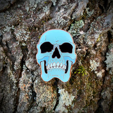 Load image into Gallery viewer, LE 45 “Ice” mini skull pin