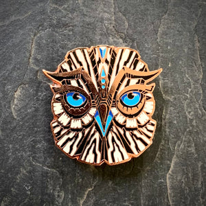 LE 40 “Blizzard” Owl Totem pin